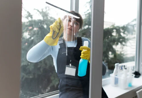 Nettoyage de vitres intérieures et extérieures à Rocheville
